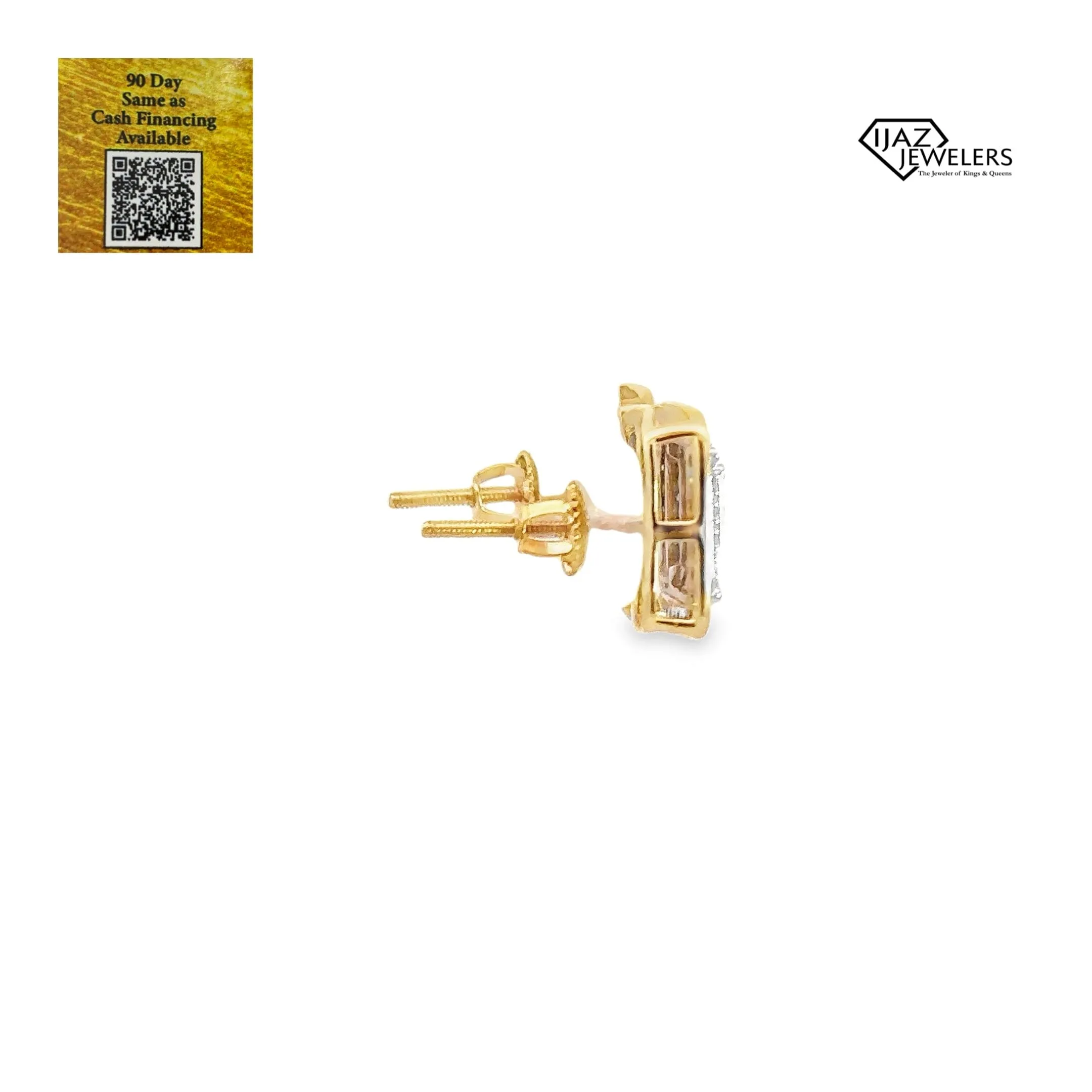 10K Gold 0.60 CTW Diamond Earrings