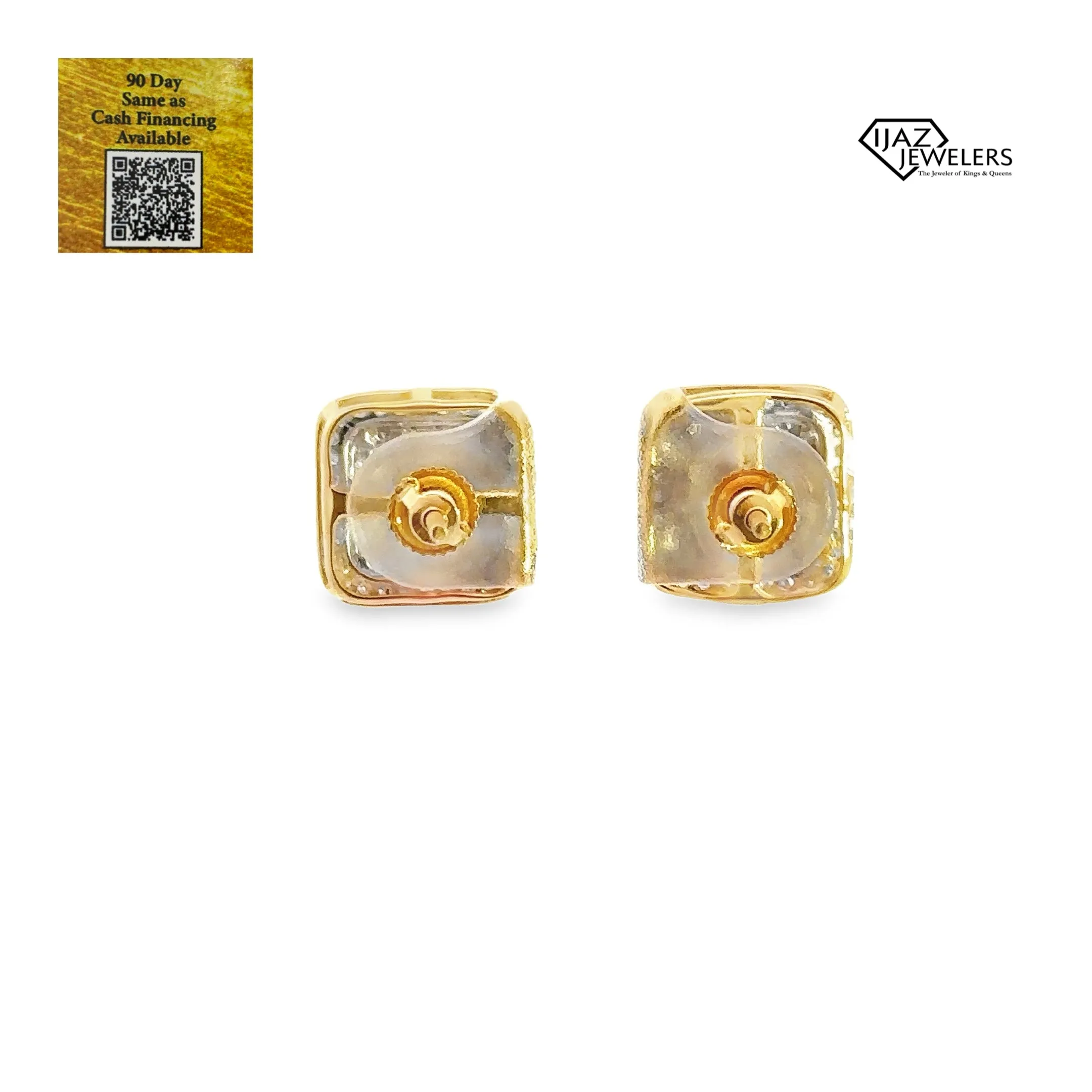 10K Gold 0.60 CTW Diamond Earrings