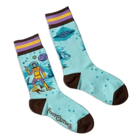 1950s Astronaut Crew Socks