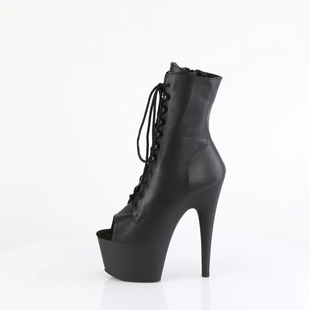 7 Inch Heel ADORE-1021 Black Leather