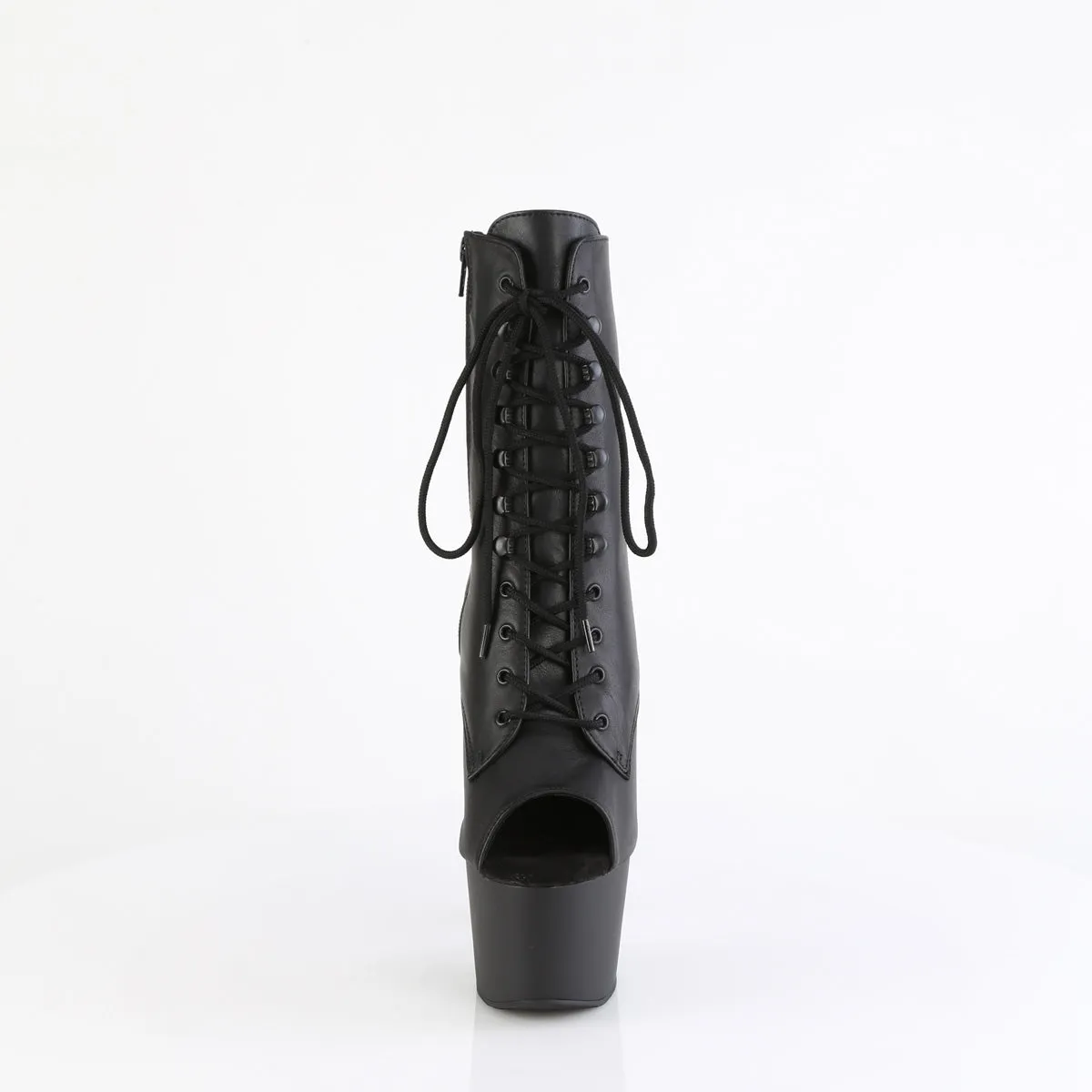 7 Inch Heel ADORE-1021 Black Leather