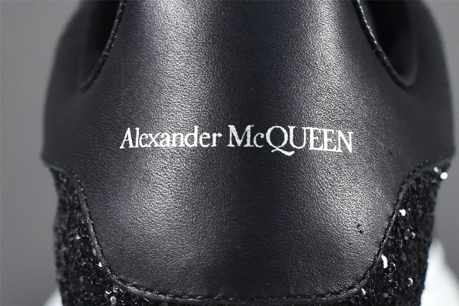 Alexander McQ Oversized Black Glitter