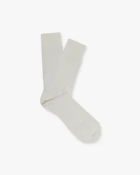 Alvar – Cotton Socks – Pearl