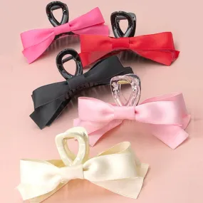 Bow Hair Claw Clip