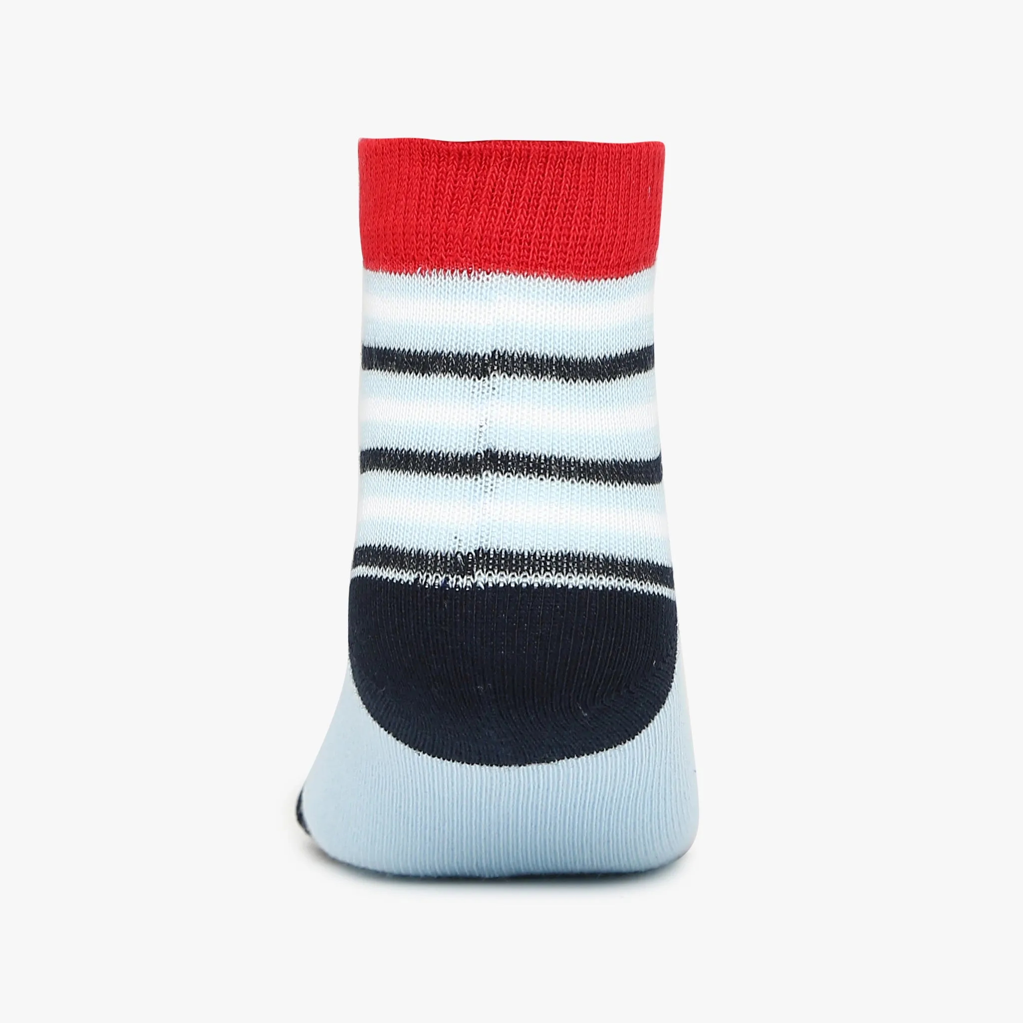 Boys Cotton Blend Ankle Length Socks (Pack of 3)