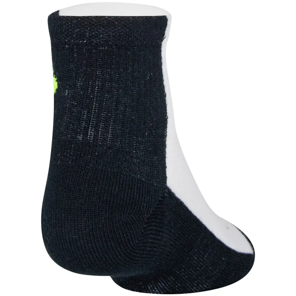 Boys' Under Armour Youth Essential Quarter Socks 6-Pack