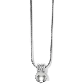 Brighton Meridian Petite Necklace-Silver Tone