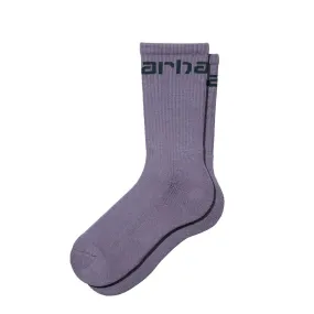 Carhartt WIP Carhartt Socks Glassy Purple / Discovery Green