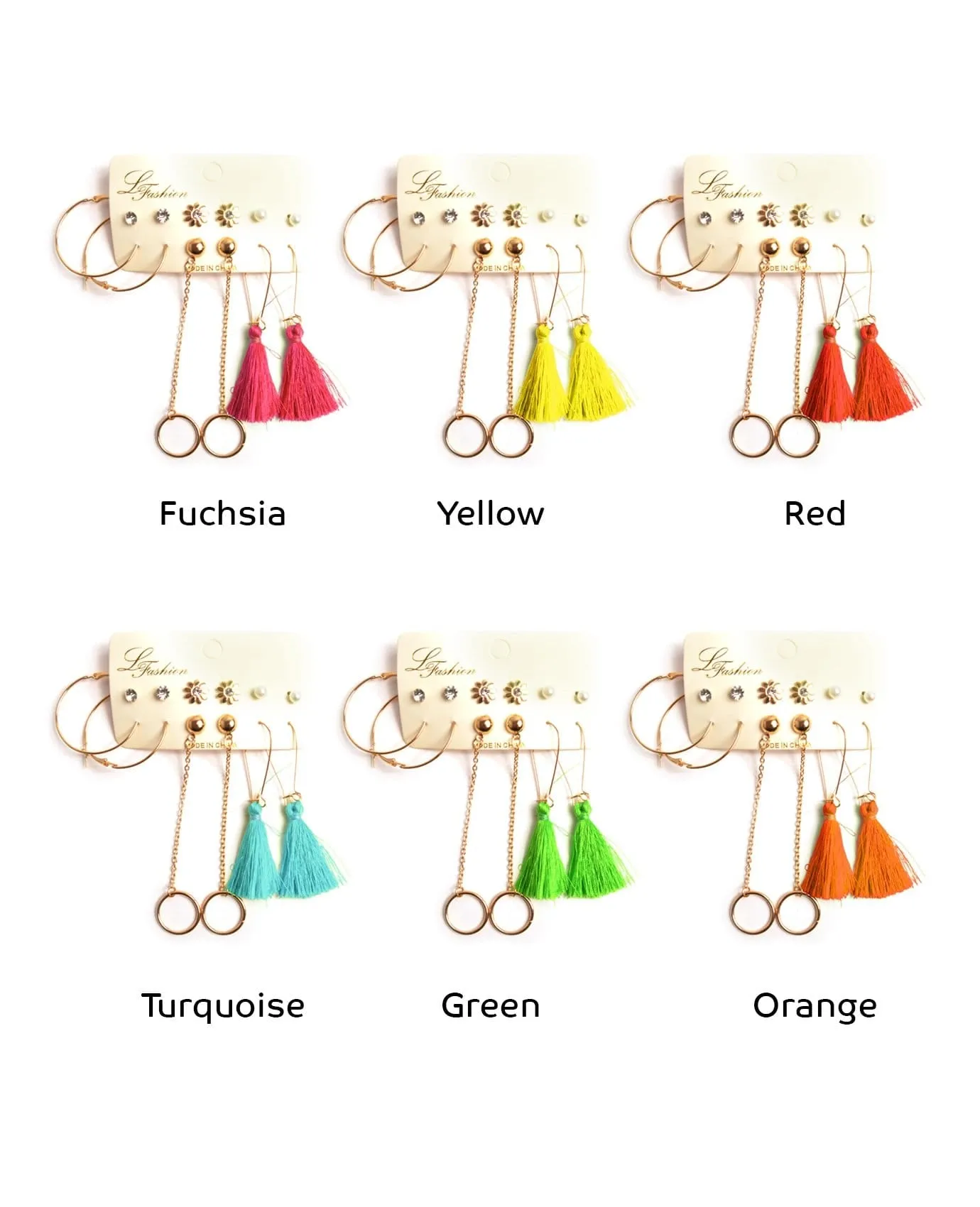 Colorful Spring Earrings