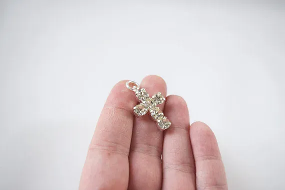 Cross Pendant - Crystal