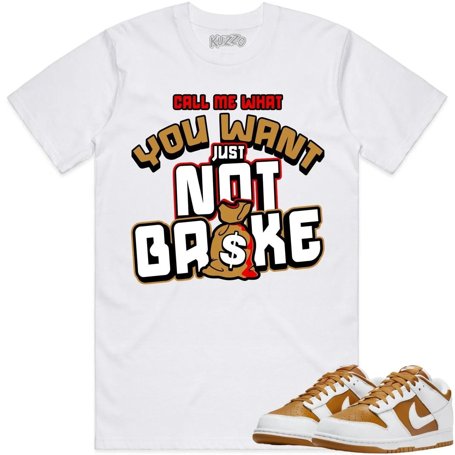 Curry Dunks Shirt to Match - WHEAT NOT BROKE