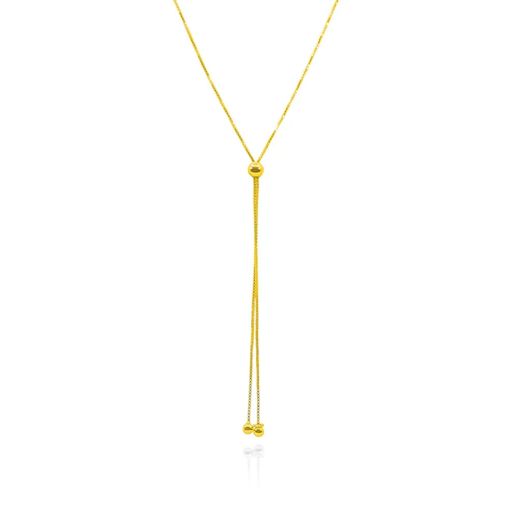 Daffodilis Pendant Adjustable Necklace