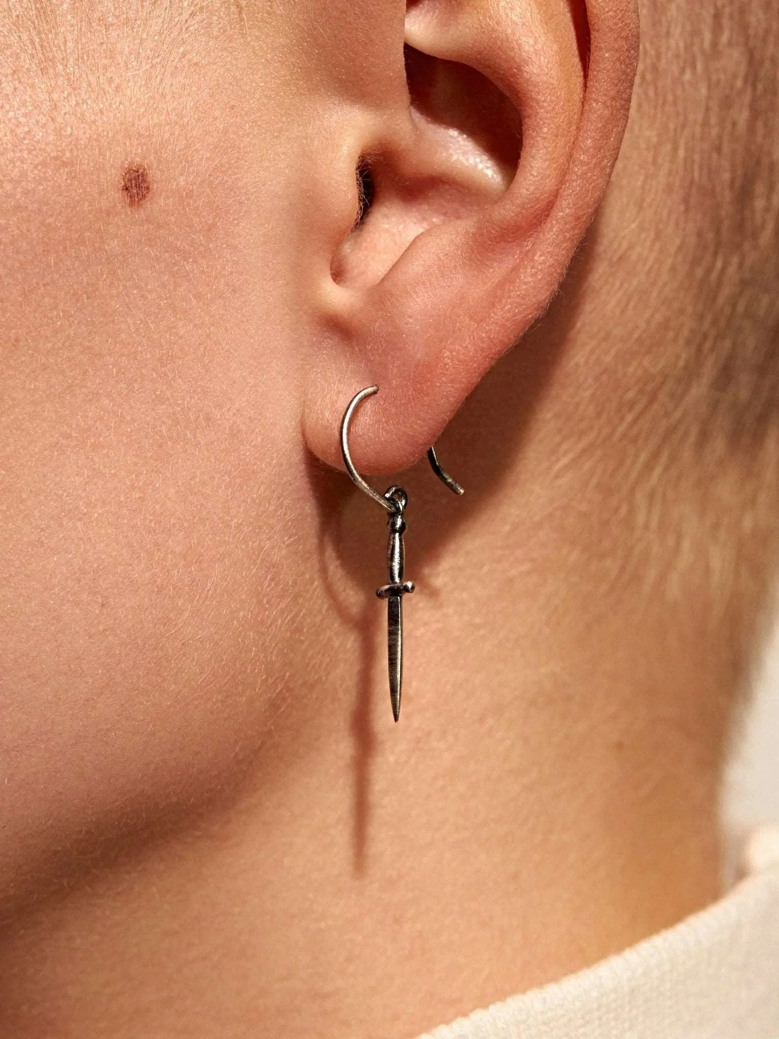 Dangle Sword Earrings