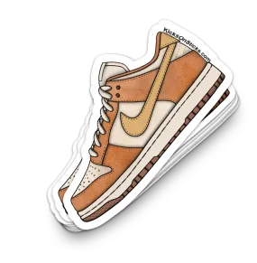 Dunk Low "Medium Curry" Sneaker Sticker