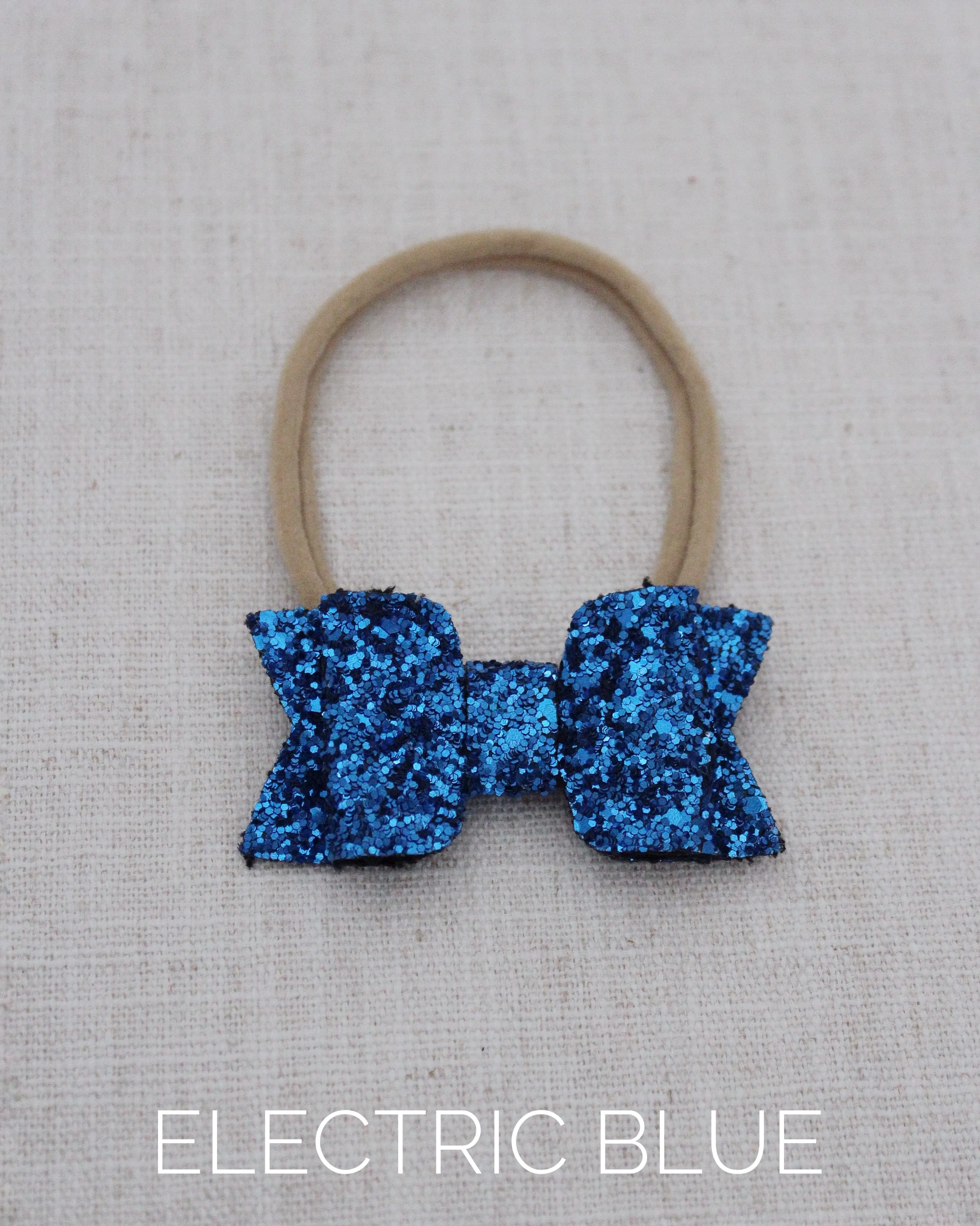 Electric Blue Rock Glitter Hair Clip or Shoe Clip