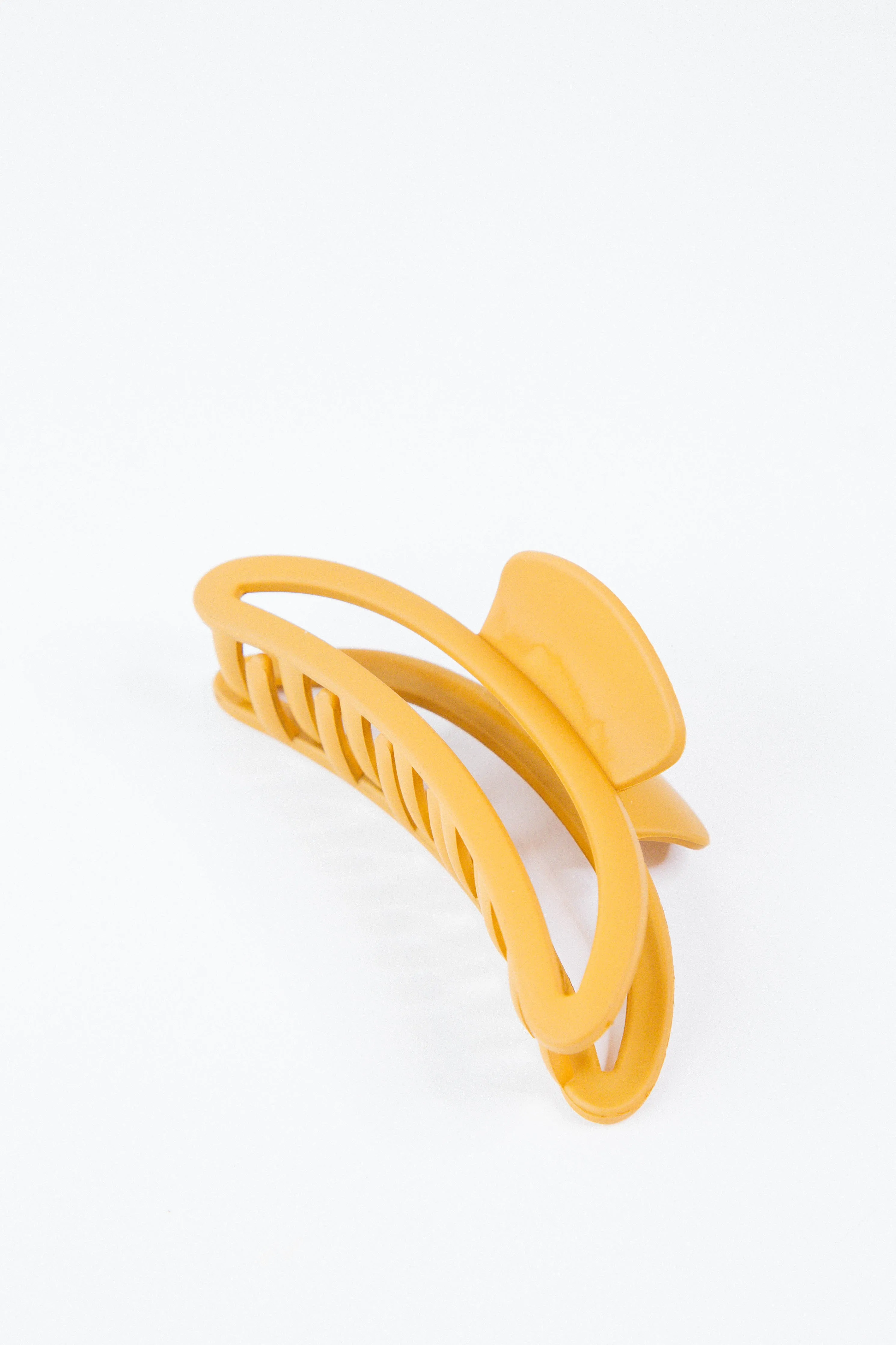 Extra Large Claw Clip, Mustard