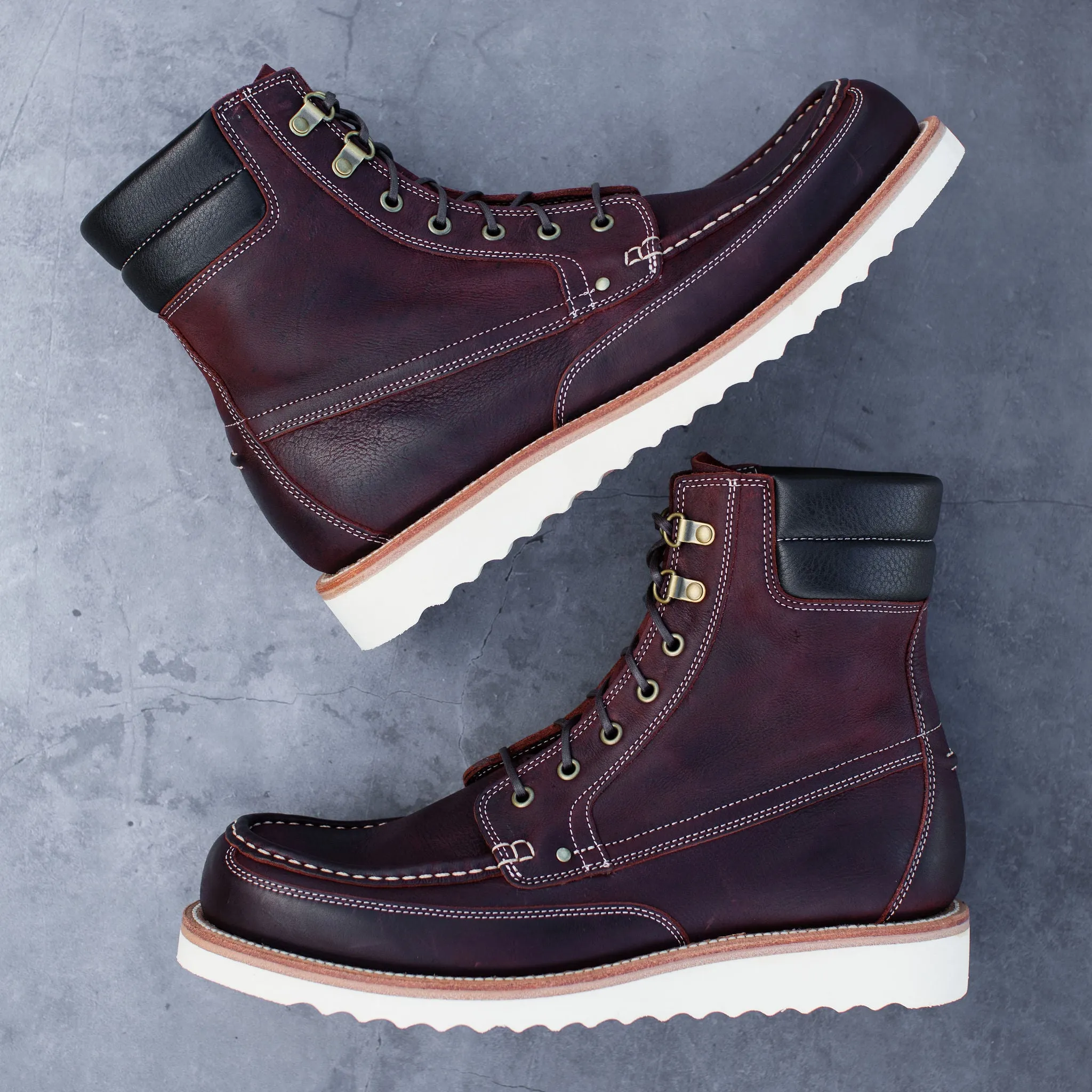 Field Boot Dark Burgundy Kudu