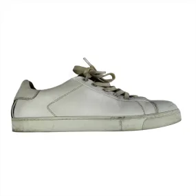 Gianvito Rossi 610 White Leather Trainers 38.5