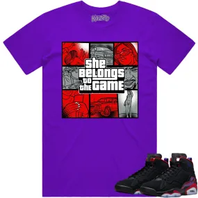 Jordan MVP Raptors Shirt to Match - RED BELONGS TO THE GAME