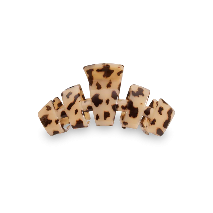 Large Teleties Claw Clip - Blonde Tortoise