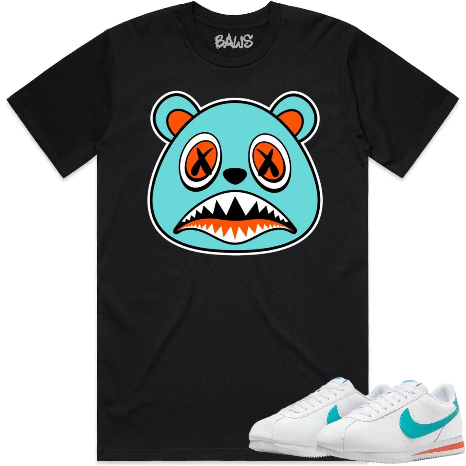 Miami Cortez Dolphins Shirt to Match - MIAMI BAWS BEAR