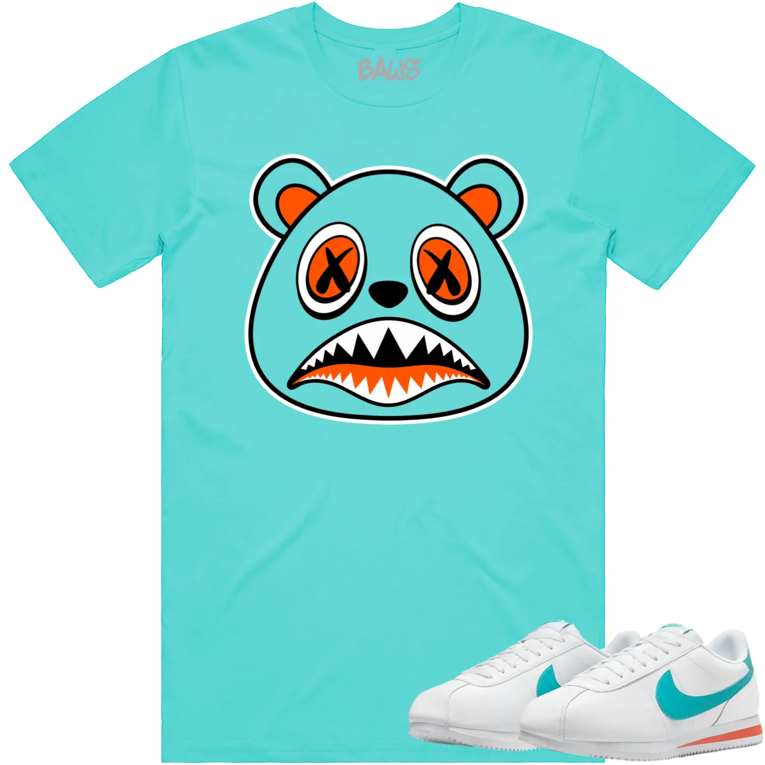 Miami Cortez Dolphins Shirt to Match - MIAMI BAWS BEAR