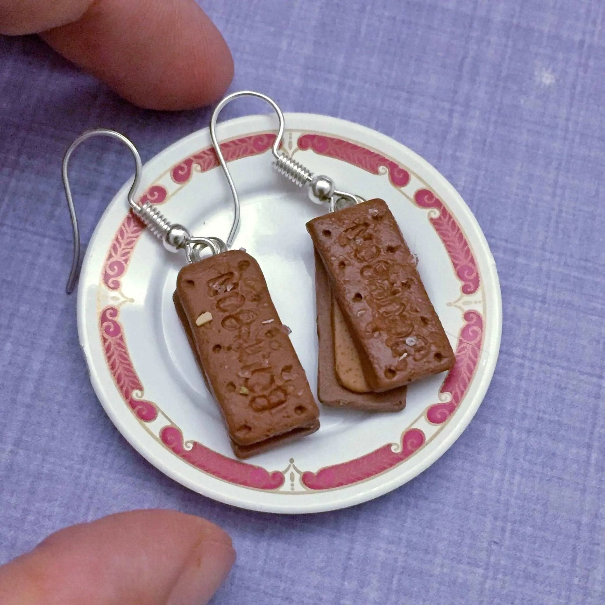 Miniature Bourbon Earrings