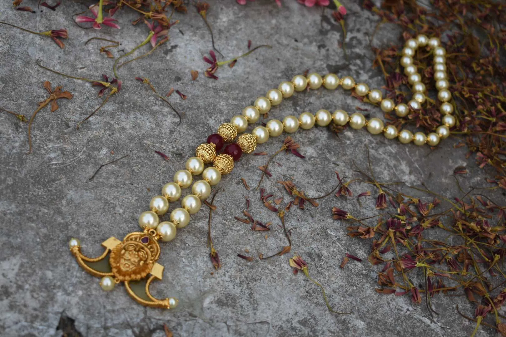 narsimha Swami puligoru pendant Mala for groom