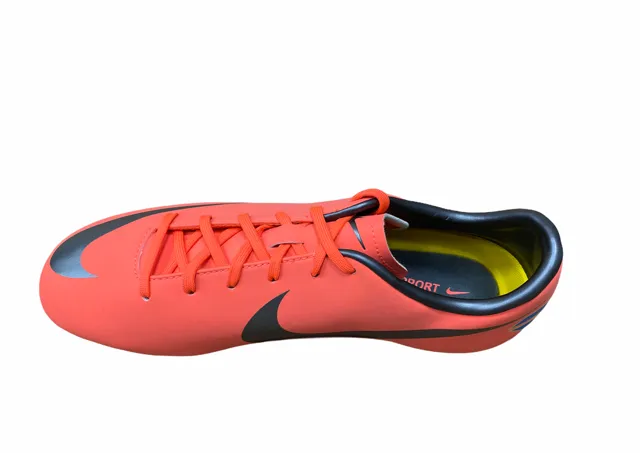 Nike boys' football boot Mecurial Victory III AG 509111 800 mango