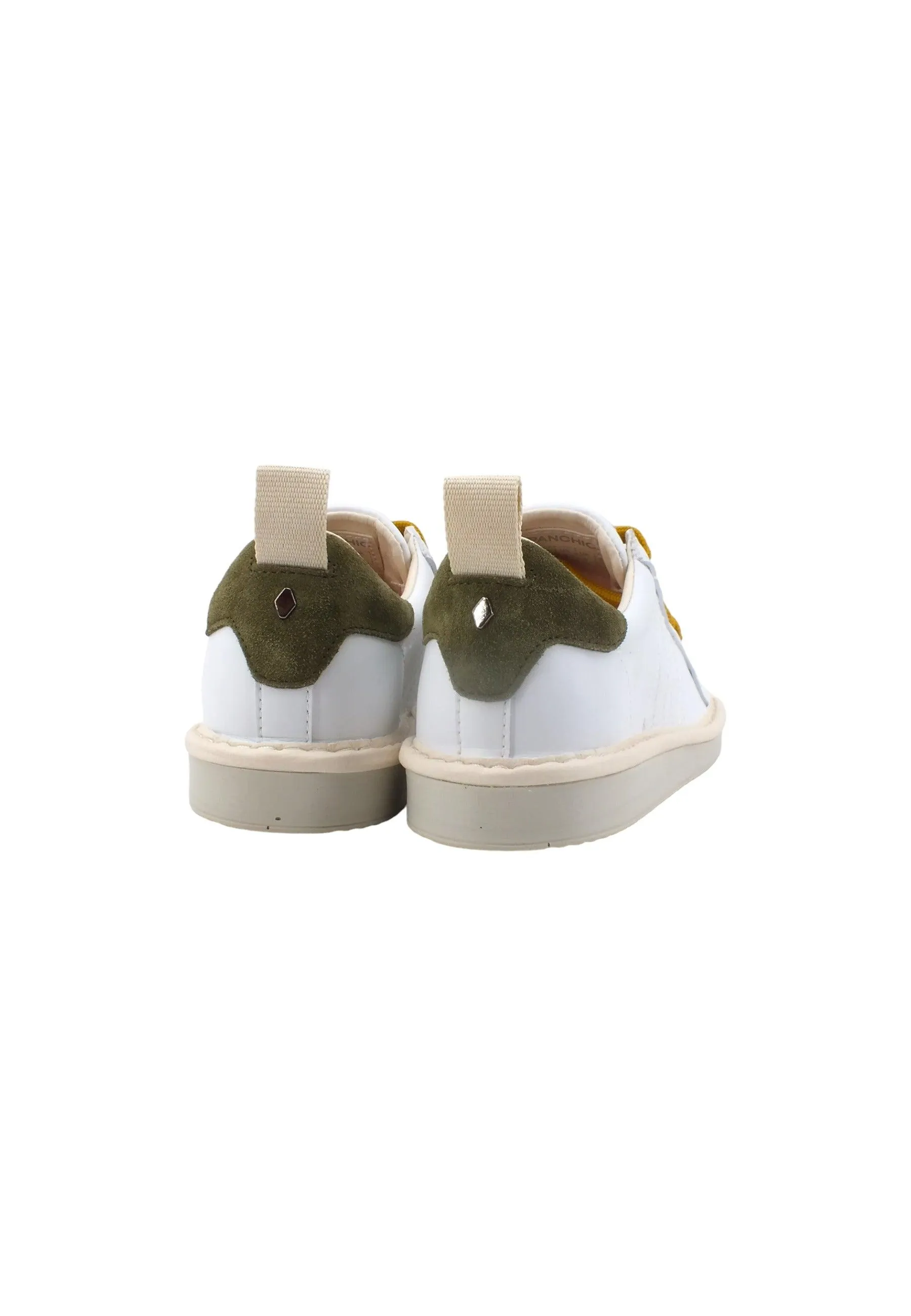 PAN CHIC Sneaker Bambino White Sage YellowP01K00200243004