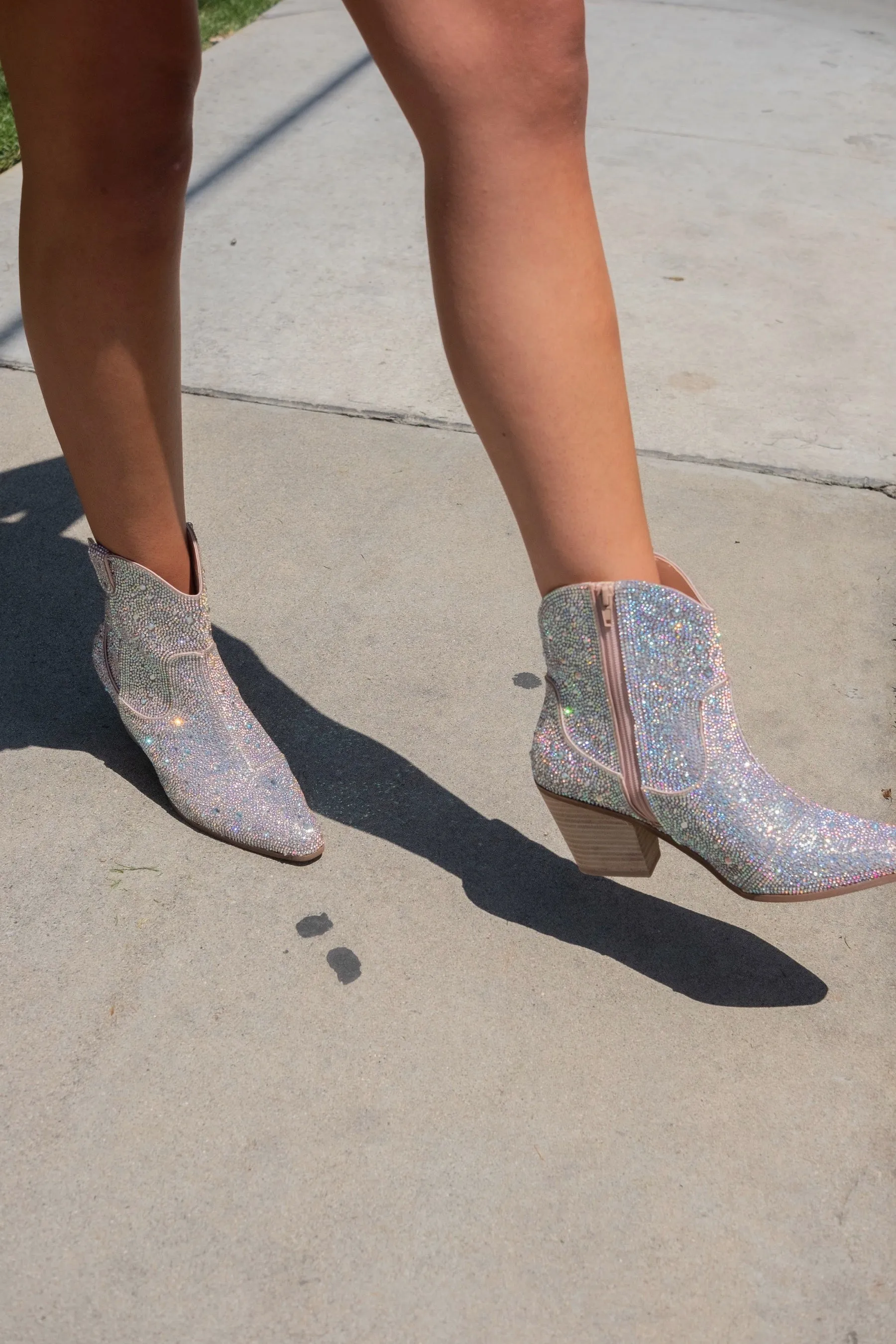 Rhinestone Harlow Boot