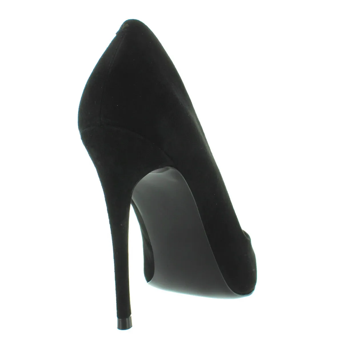 Steve Madden Daisie - Black Suede Stiletto Pump