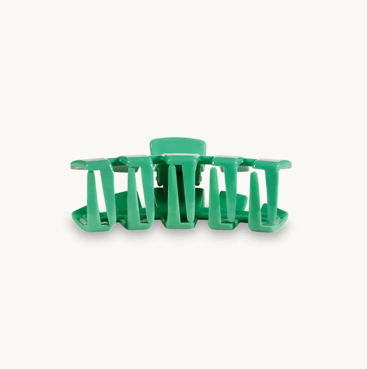 Teletie Green Medium Hair Clip