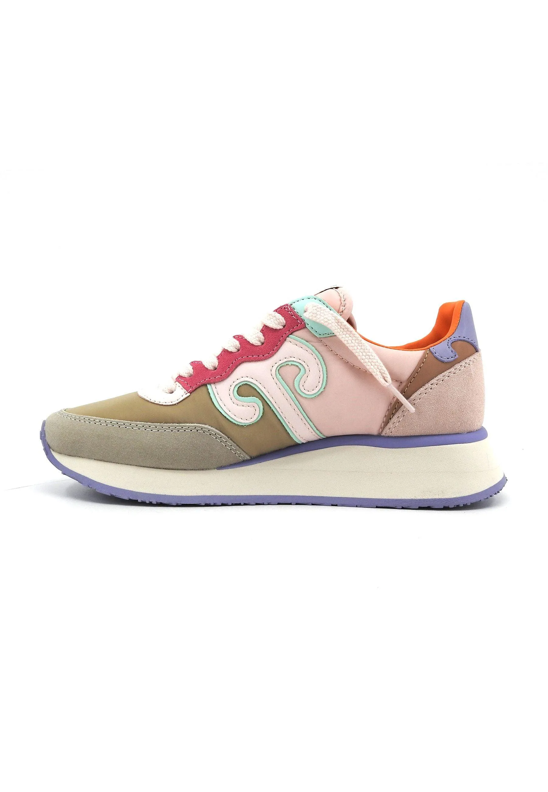 WUSHU Master Sneaker Donna Rosa Grey M465