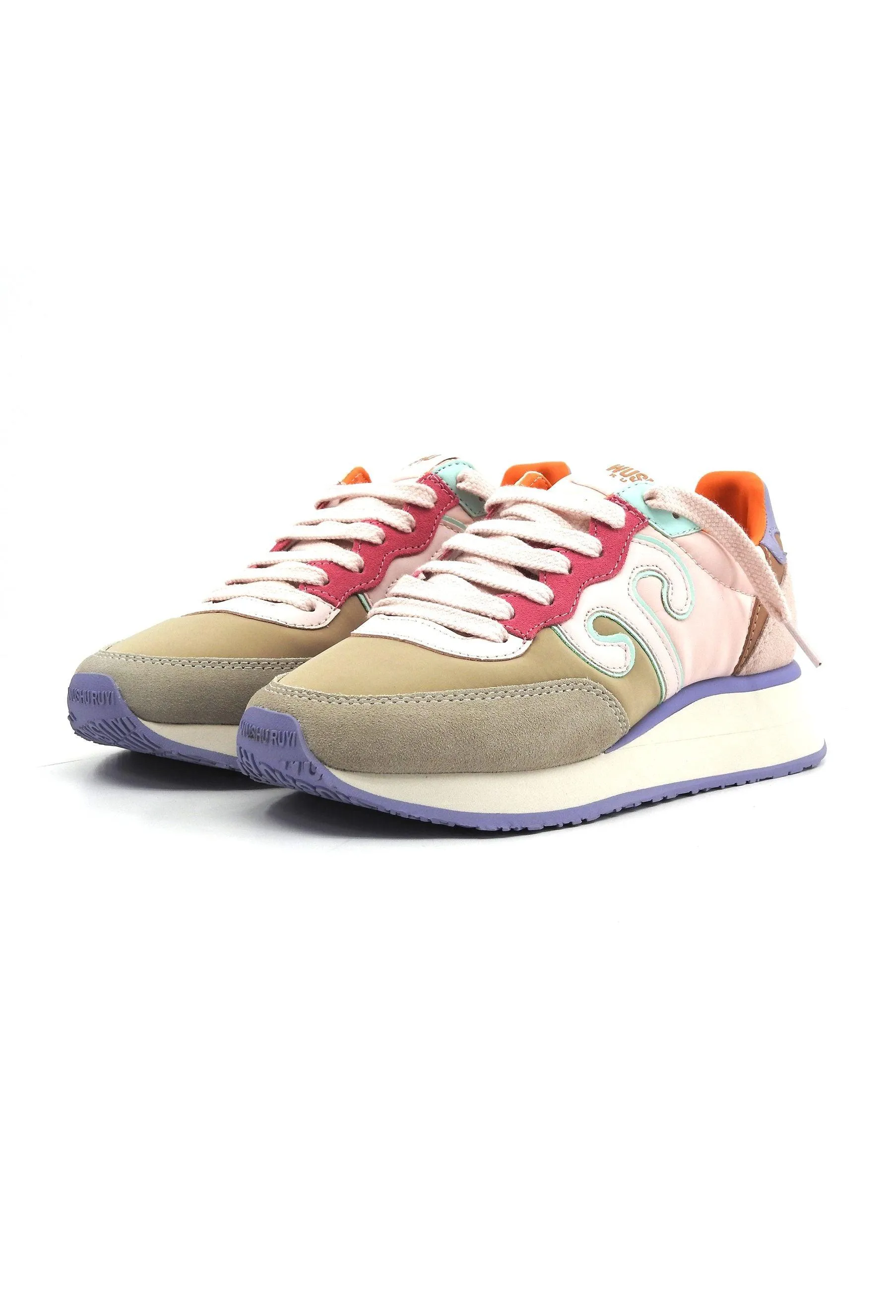 WUSHU Master Sneaker Donna Rosa Grey M465